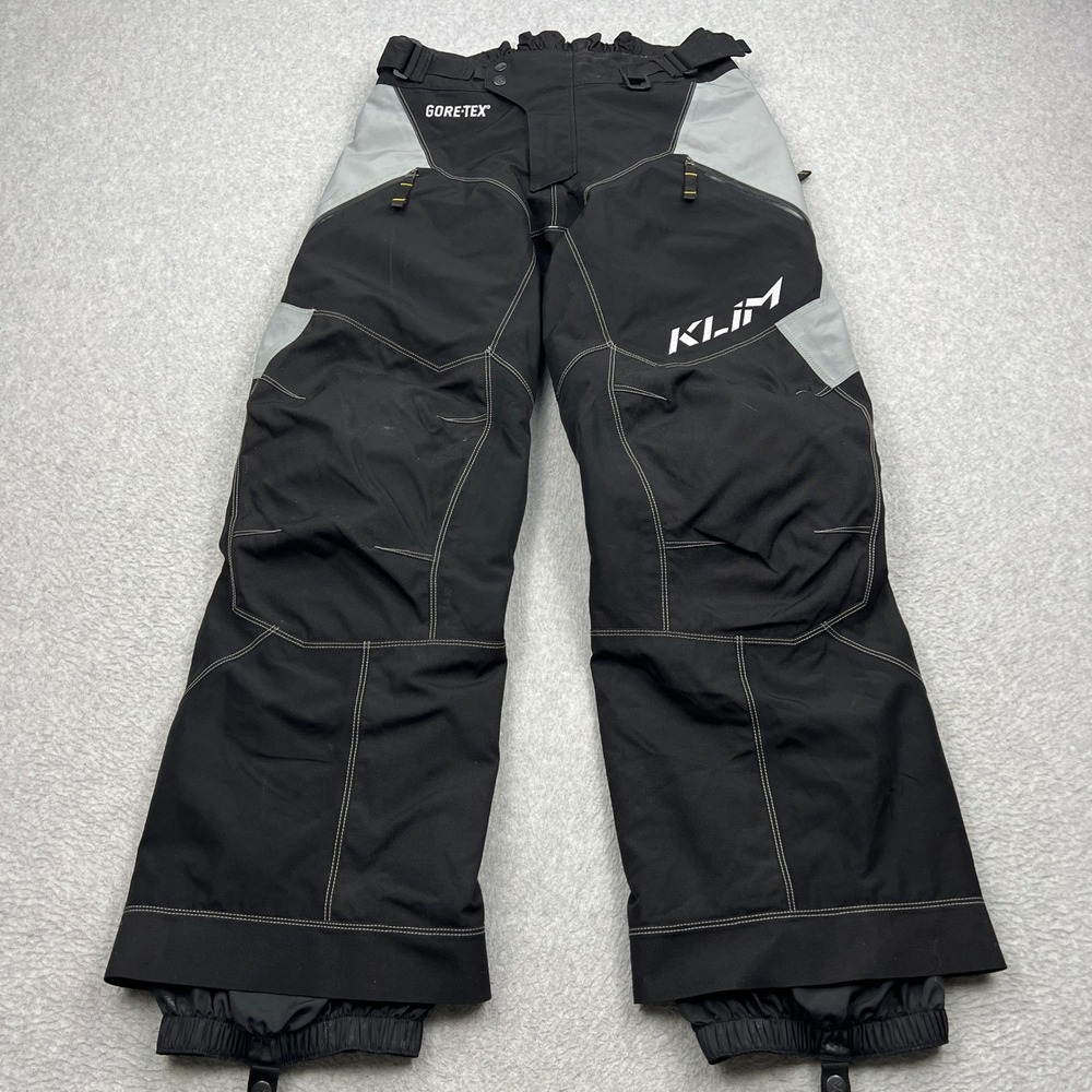 Klim Freeride Pant Mens Medium Black Gore-Tex Cordura Waterproof Ski Snow Pants